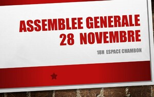 Assemblée Générale 2026